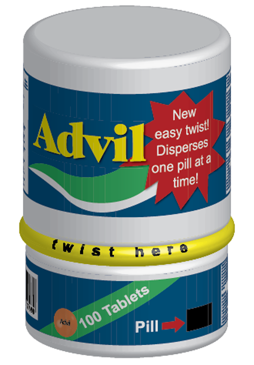 Advil Bottle Front